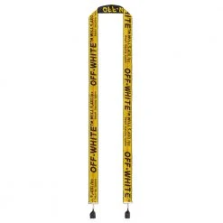 Off White Ind Belt Airpods Strap Yellow -Miinto Tilbehor Butik unnamed file 130