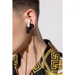 Versace AirPods Chain Yellow -Miinto Tilbehor Butik unnamed file 138