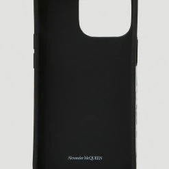 Alexander McQueen Graffiti IPhone 13 Pro Case Black