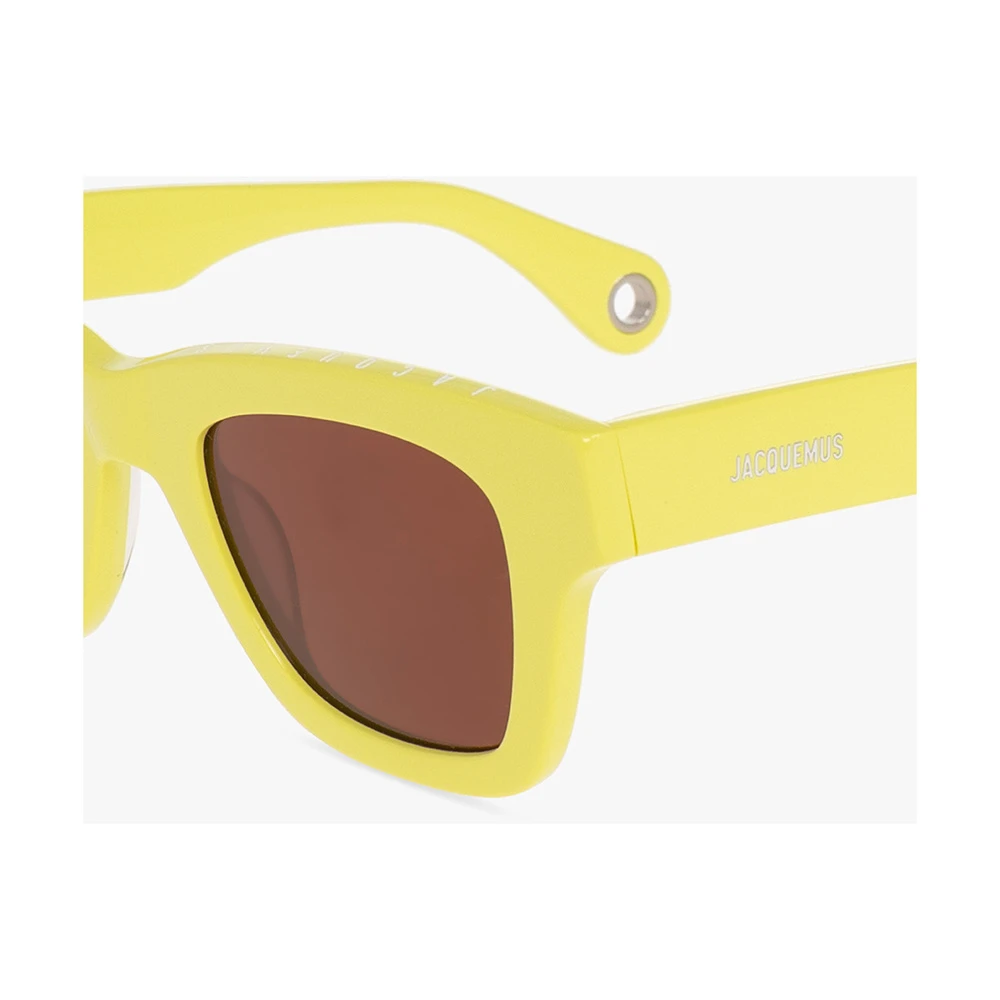 Jacquemus ‘Nocio’ Sunglasses Yellow 4 Jacquemus ‘Nocio’ Sunglasses Yellow - Bilde 2