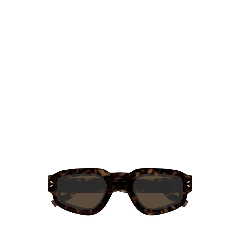 Alexander McQueen Glasses Brown 4 Alexander McQueen Glasses Brown - Bilde 2