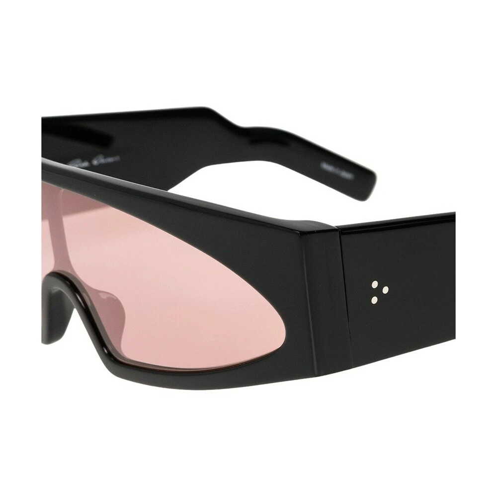 Rick Owens Rectangular Sunglasses Black 5 Rick Owens Rectangular Sunglasses Black - Bilde 3