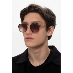 John Dalia Janis Sunglasses Yellow