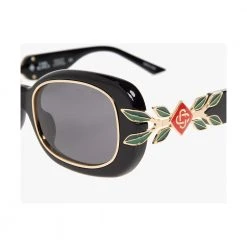 Casablanca Oval Frame Sungles Black