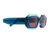 Alexander McQueen Glasses Blue