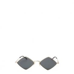 Saint Laurent Geometric Glasses Yellow