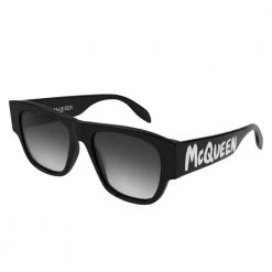 Alexander McQueen Sunglasses AM328S Black