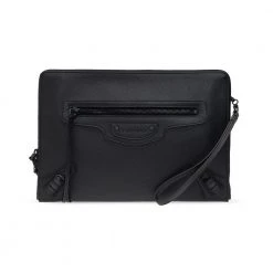 Balenciaga Briefcase With Logo Black