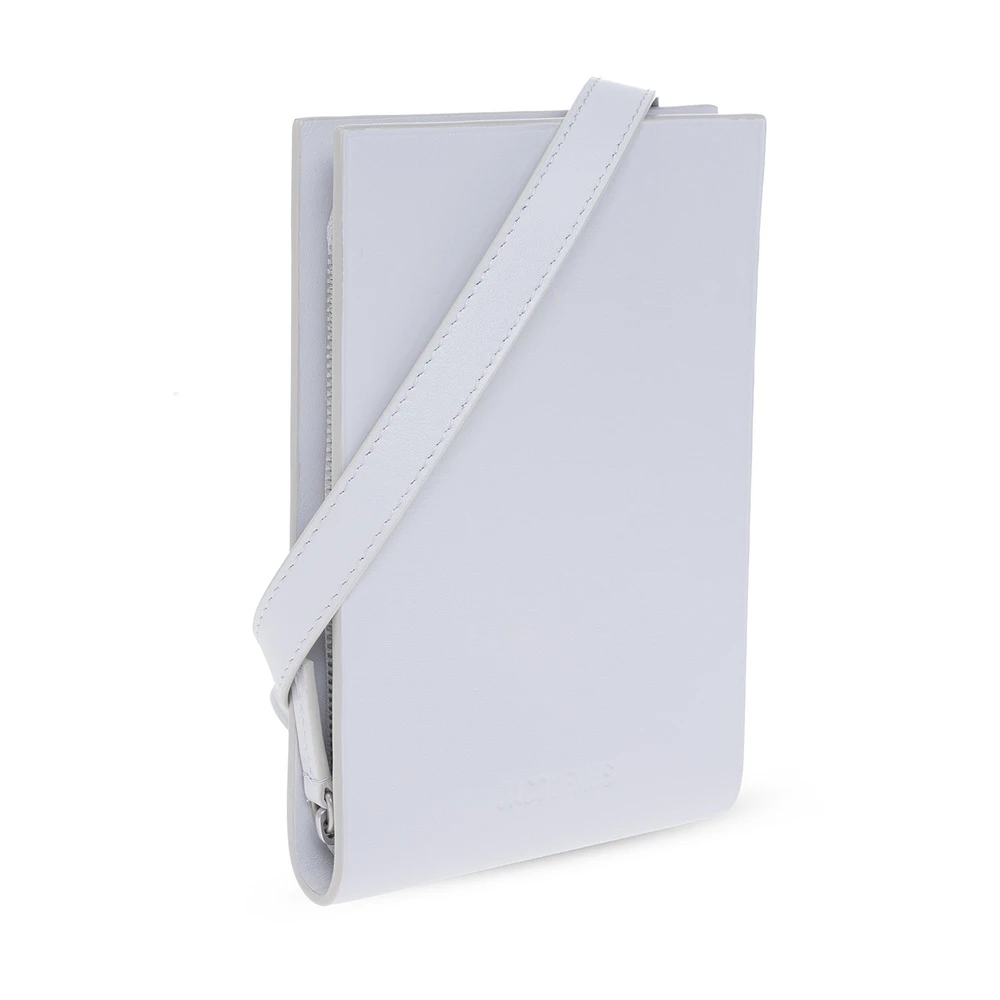 Jacquemus Le Gadju Phone Holder With Strap Gray 6 Jacquemus Le Gadju Phone Holder With Strap Gray - Bilde 4