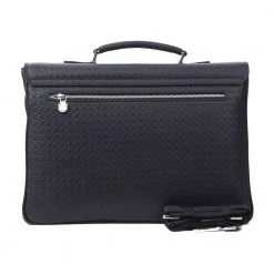 Billionaire Italian Couture Briefcase Blue