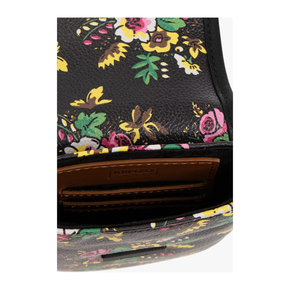 Kenzo Strapped Phone Holder Brown 3 Kenzo Strapped Phone Holder Brown