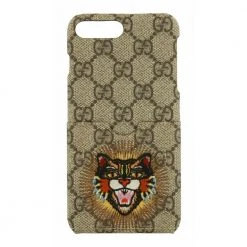 Gucci Phone Accessories Brown