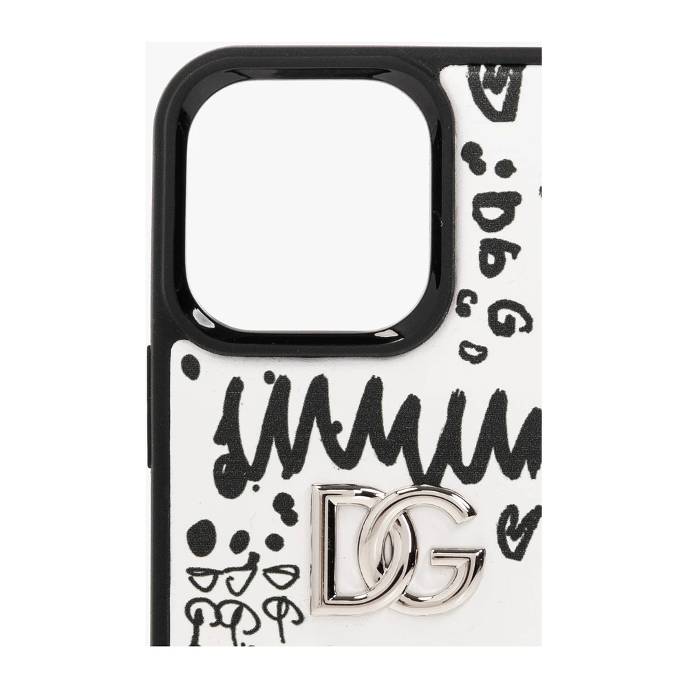 Dolce & Gabbana IPhone 13 Pro Case White 6 Dolce & Gabbana IPhone 13 Pro Case White - Bilde 4