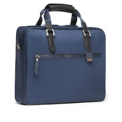 SWIMS Blue Attache Bag Blue