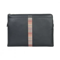 Paul Smith Leather Document Bag Black