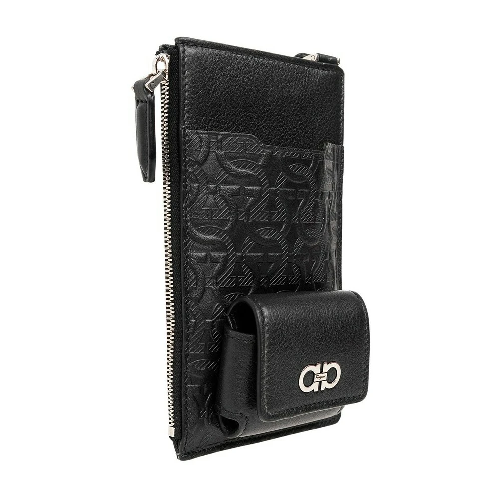 Salvatore Ferragamo Strapped Phone Holder Black 7 Salvatore Ferragamo Strapped Phone Holder Black - Bilde 5