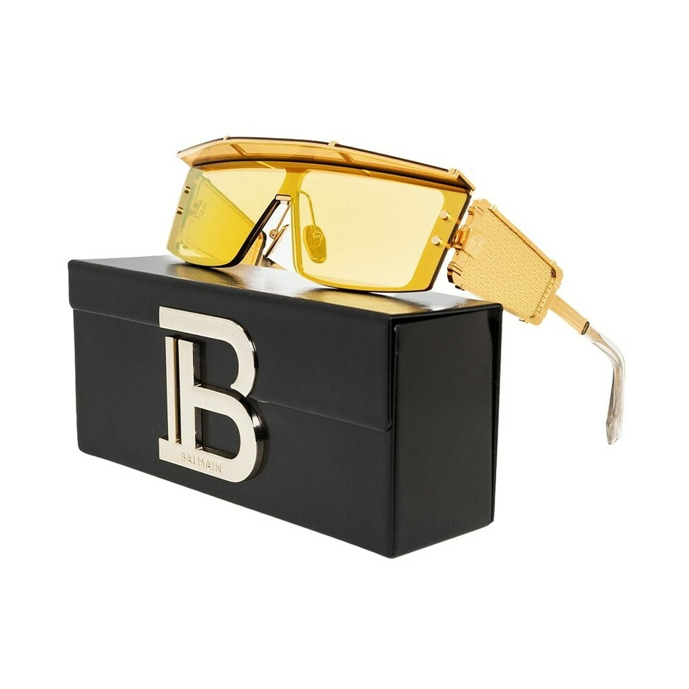 Balmain Wonder Boy III Sungles Yellow 3 Balmain Wonder Boy III Sungles Yellow