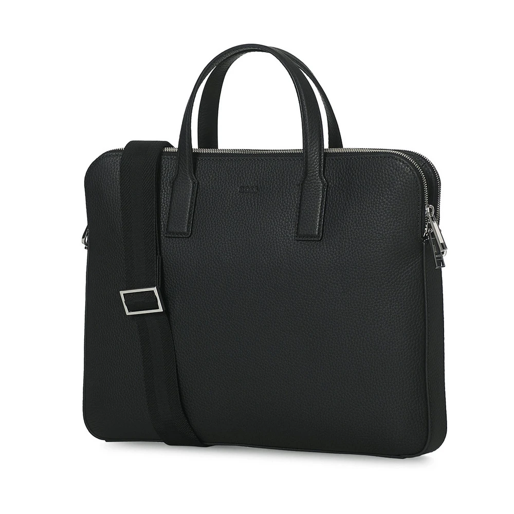 Black Boss Crosstown_S Doc Slim 10245040 Vesker Bager Black 5 Black Boss Crosstown_S Doc Slim 10245040 Vesker Bager Black - Bilde 3