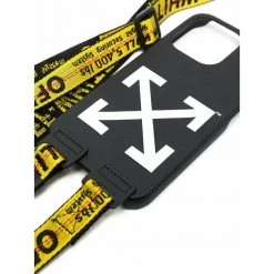 Off White Phone Accessories Black
